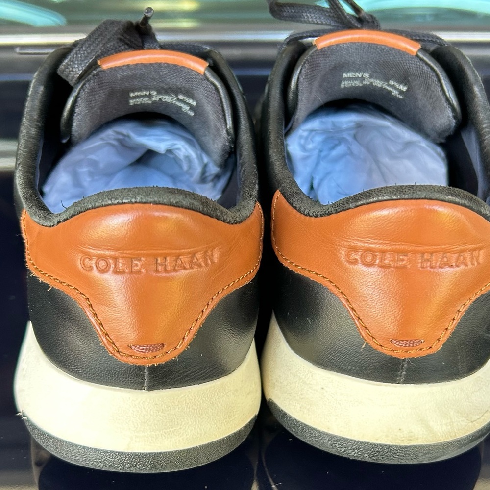 Black Cole Haan Zero Grand Shoes